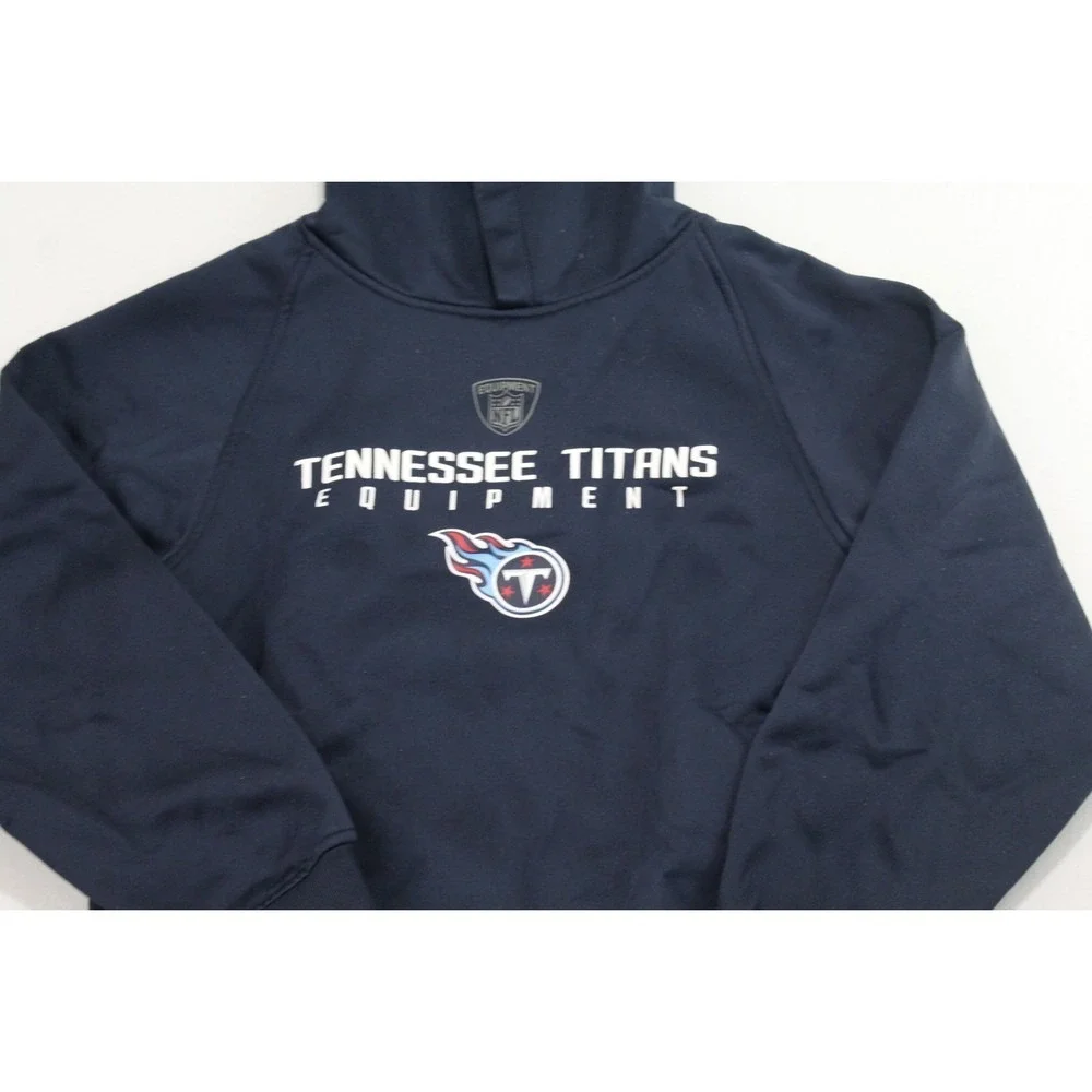 NFL Youth Tennessee Titans Sweater Hoodie Blue Size Medium